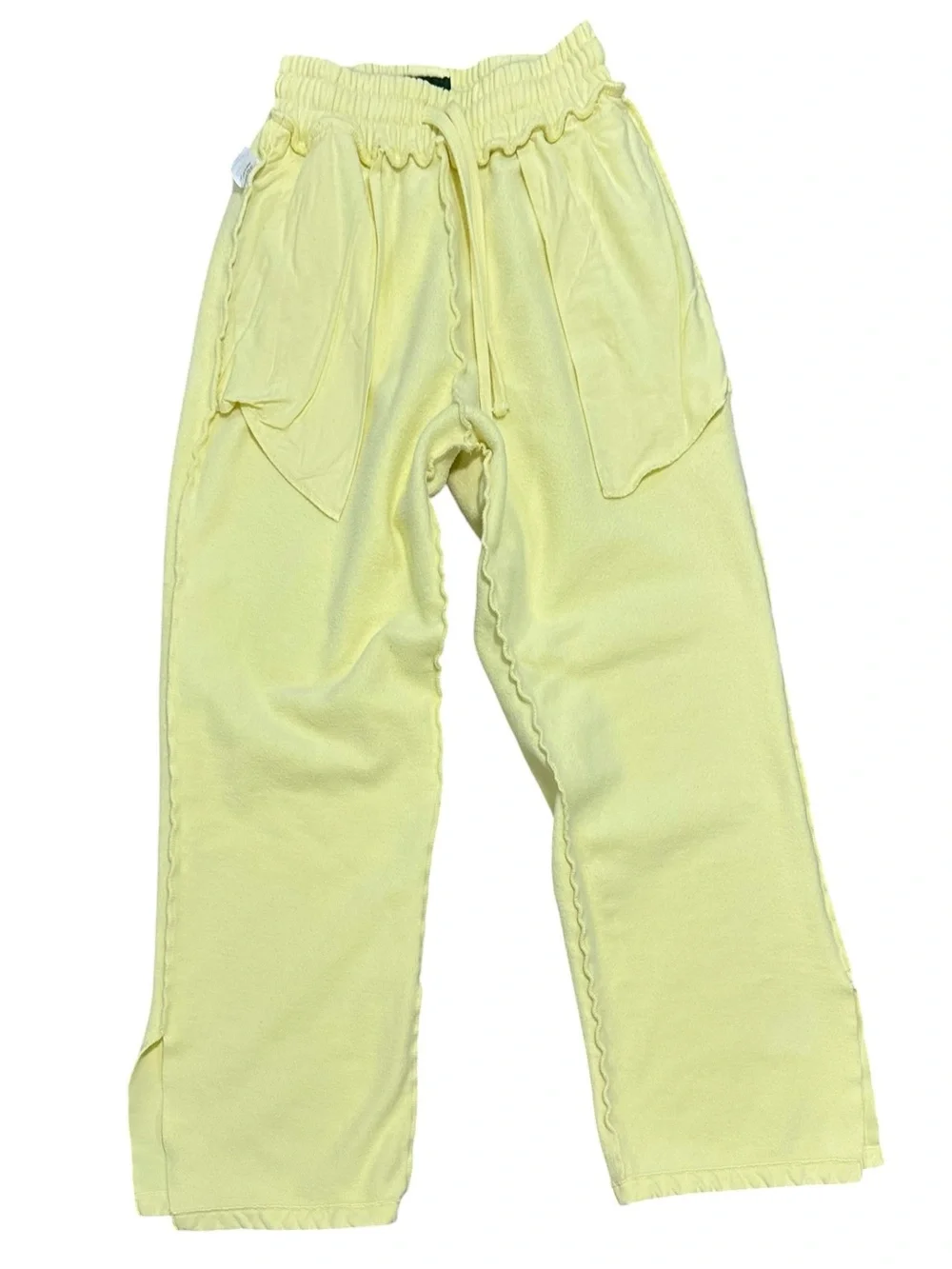 Daily Drills. Drawstring Lemonade Lounge Pants (XS/S) - Picture 7 of 11